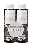 KORRES JASMINE 1+1 Duschgel Set, revitalisierendes Duschgel mit aktiv Aloe-Vera im Vorteilsset,...