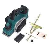 Electric Planer Cordless Easy Chip Removal Hand Planer with Soft Grip 18V 12000RPM Für den Einsatz...