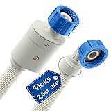 VIOKS Aquastop Schlauch Waschmaschine - Wasserstop 3/4 Zoll 2,5M - Aquastop Waschmaschine...