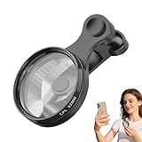Polarisationsfilter Für Smartphone | 52mm Runder Clip-On Optischer Polfilter | Mehrfachvergütete...