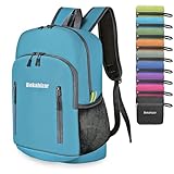 Bekahizar Faltbarer Rucksack Leicht Klein Wanderrucksack 20L Reiserucksack Tagesrucksack Tasche für...