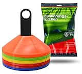 TK Gruppe Timo Klingler 25x Markierungshütchen Hütchen Kegel für Slalom Trainingszubehör &...