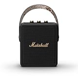Marshall Stockwell II Portable Bluetooth Speaker - Black&Brass
