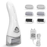 MYCARBON Elektrischer Hornhautentferner wiederaufladbar Hornhauthobel Hornhautraspel Fußpflege für...