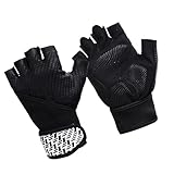 Trainingshandschuhe für Herren, Handgelenkstütze, Radfahren, gepolstert, Gewichtheben,...