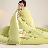 YWQJL Winterdecke Aus Sojafasern, Dicke Winterdecke, Sehr Warme Und Superweiche Decke Für 2...