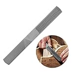 4-in-1 Halbrunde flache Raspel, Karbonstahl, Handraspelfeilen zum Formen von Holz, Leder,...