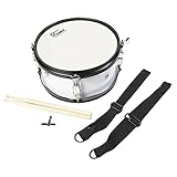 Fame Junior Marching Snare 10'x5' inkl. Gurt und Sticks, Kindertrommel zum Umhängen, kleine...