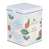 Harney & Sons Berry Cobbler Tea, Dose mit 20 Beuteln, Rooibos mit Fruchtaromen