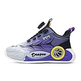 CZHIHANEG Neue Kinder Basketballschuhe Kinder Sportschuhe Twist Schnalle Turnschuhe Jungen und...