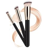 Make Up Pinsel Set, 3 Stück Schminkpinsel Puderpinsel Makeup Brushes Concealer Pinsel...