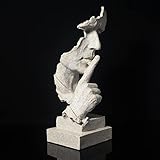 fazhongfa Ponder Statue-Silence is Gold Abstrakte Kunst Statue Modern Home Ornament Kreative...