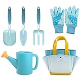 Kids Gardening Set 6PCS/Set Kids Gardening Tools Fun Kinder Gartenspielzeug beinhaltet Schaufel,...