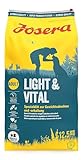 JOSERA Light & Vital (1 x 12,5 kg) | Adult | Premium Trockenfutter für ausgewachsene Hunde |...