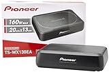 Pioneer TS-WX130EA Aktivsubwoofer, kompakter 20 cm Class-D Subwoofer (160 W), Montage unter dem Sitz...