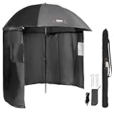 BAT Tackle Angelschirm mit Seitenwand | Inkl. Heringe und Abspannleinen | Schirmzelt | Windschutz |...