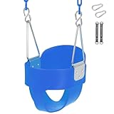 REDCAMP Outdoor-Babyschaukel mit hoher Rückenlehne | wasserdichte Eva-Sitzschale | Verstellbares...