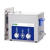DK SONIC Ultraschallreiniger 10L 240W, Industrielles Ultraschallreinigungsgerät mit Einstellbarer...