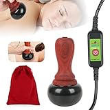 Elektrisches Hot-Stone-Massagegerät, Hot Stone Elektrisches Gua Sha-Massagegerät, GuaSha-Scraping...