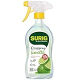 SURIG Essigspray Limette 500 ml - gebrauchsfertige Essigsäure 8% in Sprühflasche - zum Würzen,...