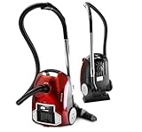 CARRERA Staubsauger [Für alle Fußböden] Vacuum Cleaner - Bodenstaubsauger - Staubsauger mit Kabel...