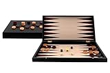 Aquamarine Games CP033 Backgammon Black Series, Schwarz, NO-Value