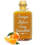 Orangen Balsam Essig - Spezialität 0,5L mit 68% Fruchtanteil & intensiver Fruchtnote sehr mild 5%...