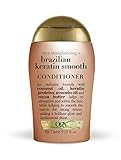 OGX Brazilian Keratin Smooth Conditioner (88 ml), glättende Haarspülung mit brasilianischem...