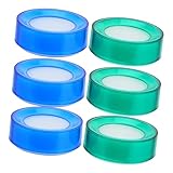 Mobestech 6 Stück Teiliges Schwamm fingerfeuchter mit Becher Weicher Geruchloser Fingeranfeuchter...