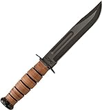 Ka-Bar Unisex – Erwachsene Kampfmesser, Silber, one Size