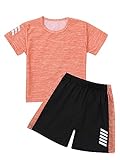 iEFiEL Kinder Mädchen Jungen Fussball Uniform Trikots Set Sportanzug Wettbewerb Sportbekleidung...