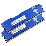 DDR3 16GB Kit (8GBx2) Desktop RAM 1600MHz PC3-12800 UDIMM Non-ECC Unbuffered 1.5V 2Rx8 Dual Rank 240...