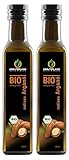 Kräuterland Bio Arganöl - Argan Speiseöl 500ml, kaltgepresst, nativ aus Marokko - ungeröstet,...