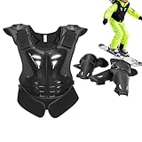 Knie- und Ellbogenschützer – verstellbares Schutzpolster-Set, Schaumstoffkonstruktion, sicheres...