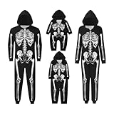 Halloween-Kleidung Parent Child Christmas Matching Family Halloween Prints Siamese Pajamas Sets...