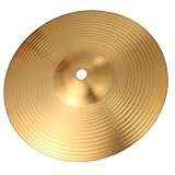 Luwecf Hochwertiges Schlagzeug Crash Becken für Anfänger, 16 Zoll