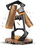 FORSTIX PowerSplit XL Holzspalter manuell - Sicher [Demontierbar] Effizient Holz spalten, manueller...