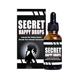 Happy Hormone Tropfen für Frauen,Secret Happy Drops,Glücksdrops für Frauen,erhöhen die...