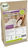 Vita2You Bio Magermilchpulver 1000g - 100% Bio Qualität - zum Backen - Kaffeeweißer - Milchpulver...