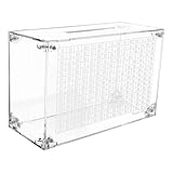 Clear Money Bank - Coin Bank mit Schalter für Erwachsene, offenbarer Geldbox | Kindergeldbanken,...
