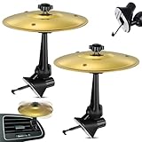 2 PCS Auto Crash Becken,Premium Auto Becken Air Vent,Car Cymbals Air...