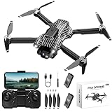 Drohne mit Kamera 4K, Mini Ferngesteuertes Flugzeug, Bürstenloser Motor 360°Flip Headless Modus...