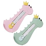 TOPBATHY 2 Stück Kinder-Fußmessgerät Kinder-Werkzeuge Baby-Werkzeuge Heimwerkzeuge Schuhgrößer...