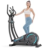 THERUN Crosstrainer für zuhause, Ultraleise Magnetisch Ellipsentrainer mit 38cm Schrittlänge, 16...