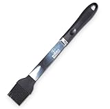 Ess-Nische® Hitzebeständig BBQ Grill-Pinsel XXL aus Edelstahl und Silikon zum Marinieren von...