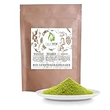 Bio Gerstengras Pulver 400g | Vorteilspack aus deutschem Anbau | Rohkostqualität - vegan | ohne...