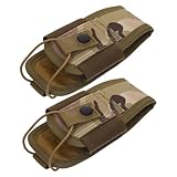 Artibetter 2 Stück Multifunktionale Bauchtasche für Funkgeräte Strapazierfähige Halterung für...