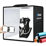 PULUZ Fotobox für Produktfotos 30x30x30cm, Dimmbares Faltbare Fotostudio Box Kit mit CRI≥97...
