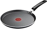 Tefal Bratpfanne | So'Light Pancake Pfanne 25 cm | Leichte Induktionspfanne | Sichere...