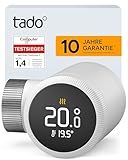 tado° Smartes Heizkörperthermostat X, Heizungssteuerung per App und Smart Speaker (Alexa, Siri,...